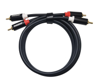 Mozos Przewód kabel 2x RCA - 2x RCA chinch 1M - 1239306 - zdjęcie 1